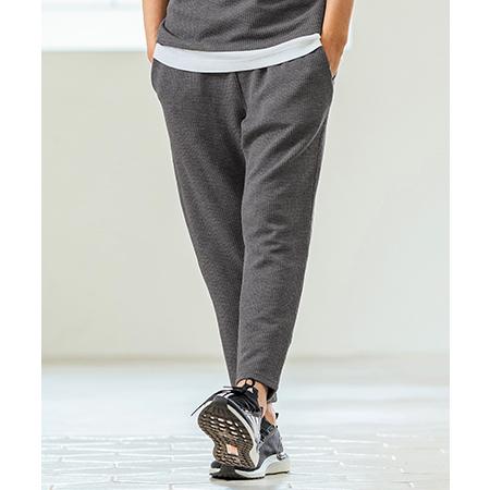 【Magine(マージン)】Waffle Fabric Tapered Pants テーパードパンツ...