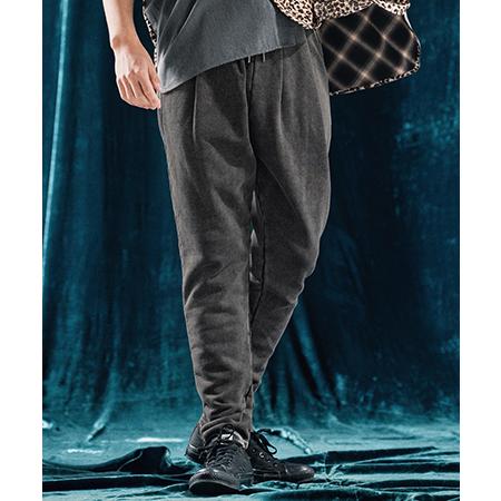 【ANGENEHM(アンゲネーム)】Pigment dye tight fit sweat pant...