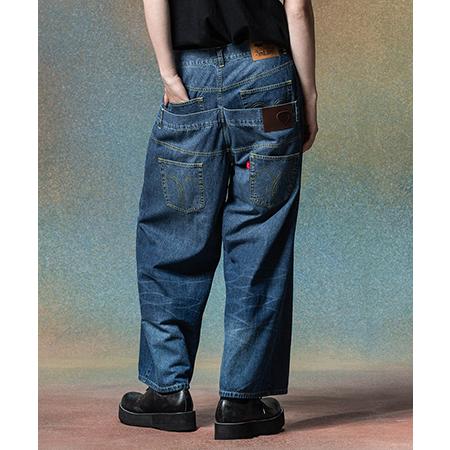 【glamb(グラム)】Back Layered Denim バックレイヤードデニム パンツ(GB0...