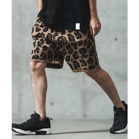 【GLIMCLAP(グリムクラップ)】Illusionism leopard pattern kni...