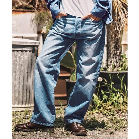 【WONDER WALL MOTEL(ワンダーウォールモーテル)】 DENIM 5POCKET PA...