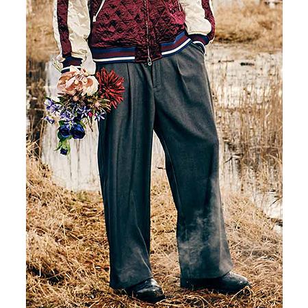 【glamb(グラム)】Grace Wide Slacks グレースワイドスラックス パンツ(GB0...