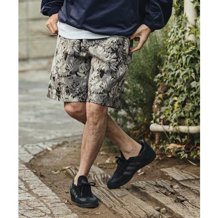 【CAMBIO(カンビオ)】Botanical Gobelin Textile Short Pant...