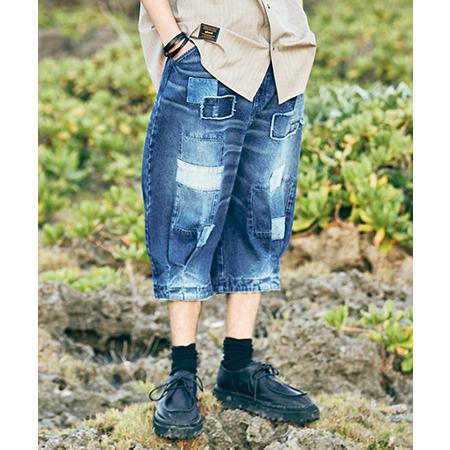 【glamb(グラム)】Unplugged Cropped Denim アンプラグドクロップドデニム...