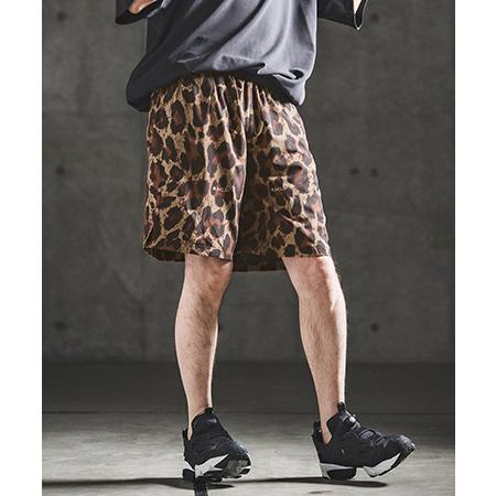 【GLIMCLAP(グリムクラップ)】Leopard Pattern Breathable Shor...