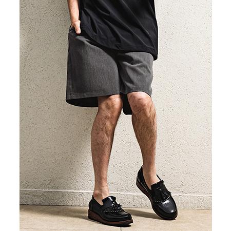 【CAMBIO(カンビオ)】 Daily Chambray Shorts ショートパンツ(S6001...
