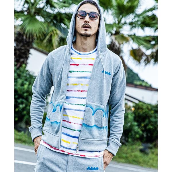 【ACANTHUS(アカンサス)】muta Stencil Freedom Sleeve Zip-u...