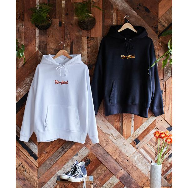 【un-filled(アンフィルド)】Logo one point stitch Big silho...