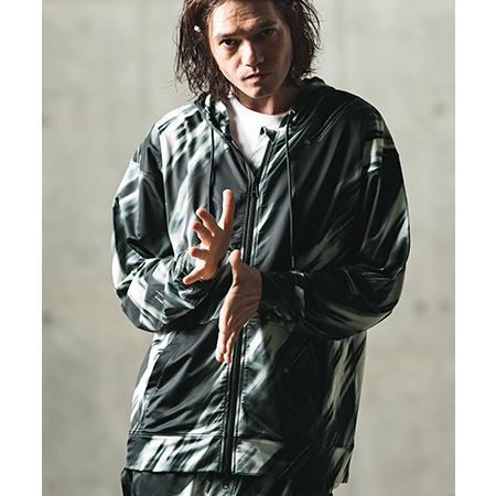 【GLIMCLAP(グリムクラップ)】Rashguard-monochrome geometric ...