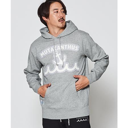 【ACANTHUS(アカンサス)】muta Big Embroidered Patch Hooded...