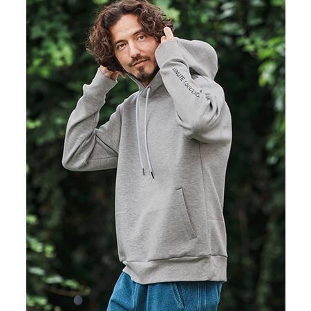 【1minute 1second(ワンミニットワンセカンド)】cardboard knit hood...