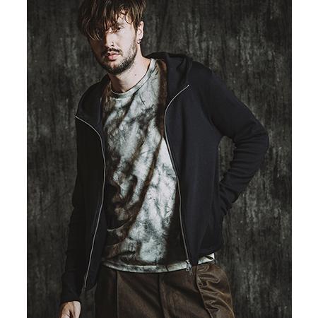 【NO ID.(ノーアイディー)】フライスハイネックZIPハ゜ーカ(857006-312T)