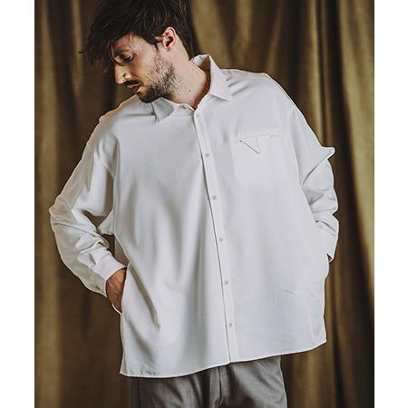 【NO ID.(ノーアイディー)】タフ゛ホ゜ケットBIG-SH シャツ(855006-815S)