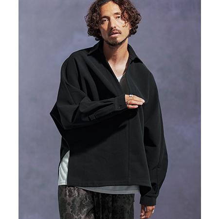 【Jih Nunc(ジーヌンク)】ディープスキッパー起毛プルオーバーシャツ(JIH-R1120)