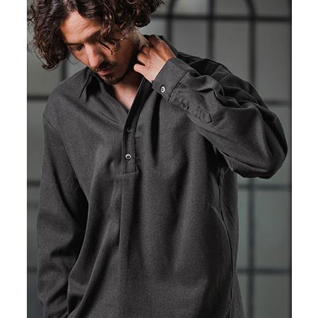 【Magine(マージン)】TR Fabric Skipper Collar Polo スキッパーポ...