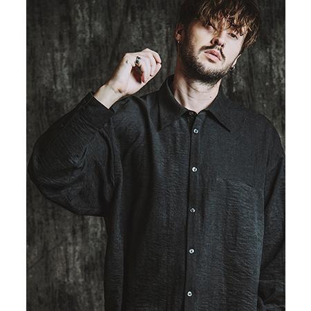 【NO ID.(ノーアイディー)】マットスキンスムースオーハ゛ーSH シャツ(857006-311S...