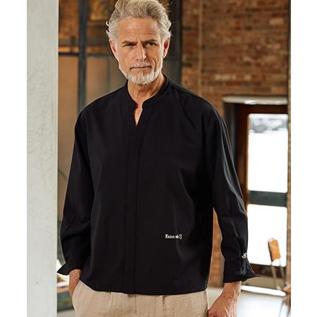 【Maison code 13(メゾンコードサーティーン)】front fly stretch ox...