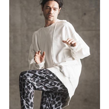 【GLIMCLAP(グリムクラップ)】Used like processing sweatshirt...