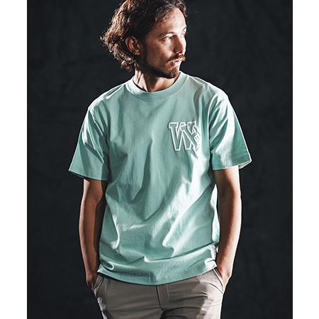 【wjk reluxe】initial print SS tee Tシャツ(WR26S-31)