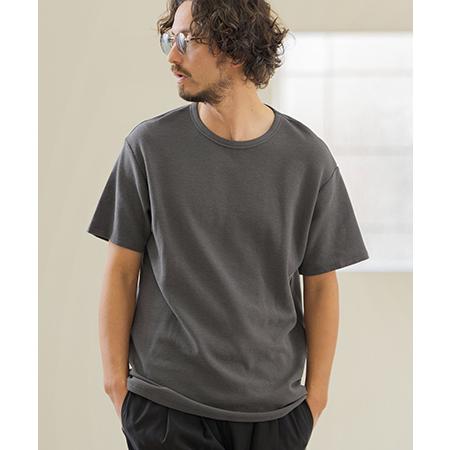 【Magine(マージン)】SPAN FRAISE SHORT SLEEVE CUT SEW Tシャ...