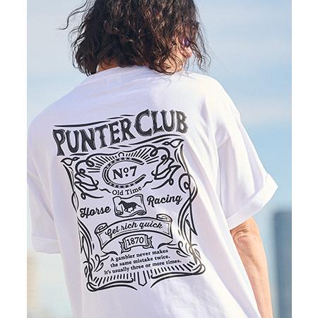 【CAMBIO(カンビオ)】 ビッグシルエットプリントTシャツ（PUNTER CLUB）(CASD-...