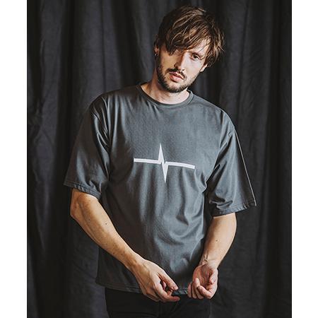 【NO ID.(ノーアイディー)】ロコ゛フ゜リントC-N-T Tシャツ(855006-008T)