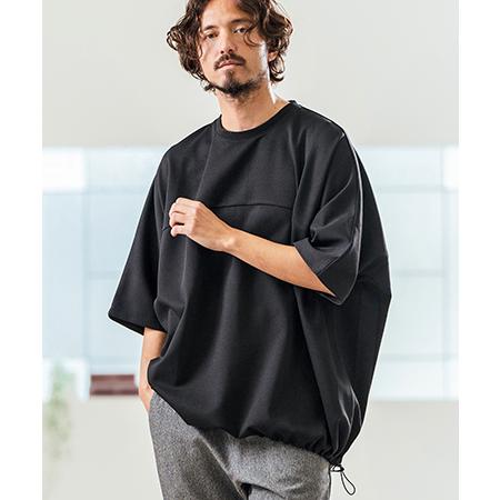 【Magine(マージン)】 Tricot Mesh Drawcord T-shirts Tシャツ(...