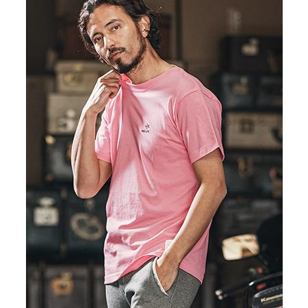 【wjk reluxe】embroidery short sleeve cut sew Tシャツ(W...