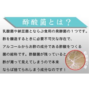 青森 飲む りんご酢 酢酸菌 【濁り りんご酢...の詳細画像3