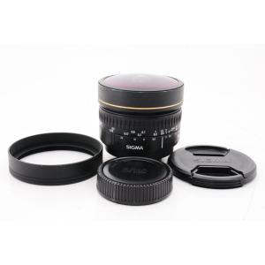 SIGMA 単焦点魚眼レンズ 8mm F3.5 EX DG CIRCULAR FISHEYE ニコン用 円周魚眼 フルサイズ対応 485597
