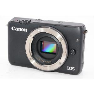 【中古】【外観特上級】Canon ミラーレス一眼カメラ EOS M10 ボディ(ブラック) EOSM10BK-BODY｜camelion-store