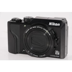 【中古】【外観特上級】Nikon デジタルカメラ COOLPIX A1000 BK 光学35倍 ISO6400 アイセンサー付EVF クールピクス ブラック A1000BK｜camelion-store