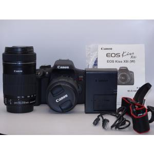 【中古】【外観並級】Canon デジタル一眼レフカメラ EOS Kiss X8i ダブルズームキット...