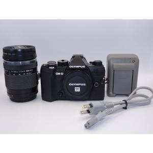 【中古】【外観特上級】OLYMPUS ミラーレス一眼カメラ OM-D E-M5 MarkIII 14-150mmIIレンズキット ブラック｜camelion-store