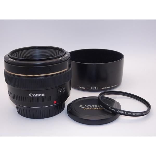 【中古】【外観特上級】Canon 単焦点レンズ EF50mm F1.4 USM
