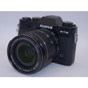 【中古】【外観並級】FUJIFILM ミラーレス一眼 X-T10 レンズキット ブラック｜camelion-store