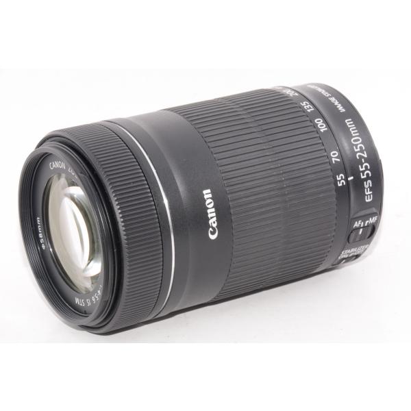 【中古】【外観特上級】Canon  EF-S55-250mm F4-5.6 IS STM