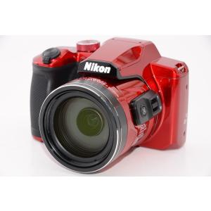 【中古】【外観特上級】Nikon デジタルカメラ COOLPIX B600 RD 光学60倍 軽量 クールピクス レッド B600RD｜camelion-store