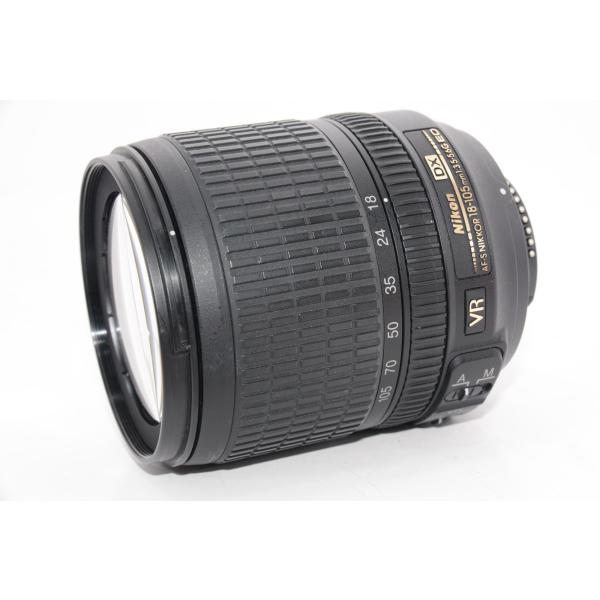 【中古】【外観特上級】Nikon 標準ズームレンズ AF-S DX NIKKOR 18-105mm ...