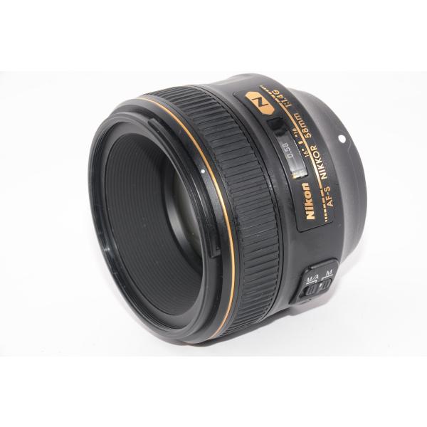 【中古】【外観特上級】Nikon 単焦点レンズ AF-S NIKKOR 58mm f/1.4G Fマ...