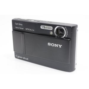 【中古】【外観特上級】ソニー SONY デジタルカメラ サイバーショット DSC-T10 ブラック DSC-T10｜camelion-store