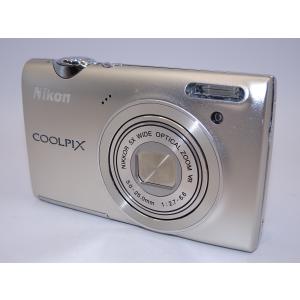 【中古】【外観並級】Nikon デジタルカメラ COOLPIX (クールピクス) S5100 ウォームシルバー S5100SL｜camelion-store