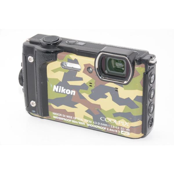 【中古】【外観並級】Nikon デジタルカメラ COOLPIX W300 GR クールピクス カムフ...