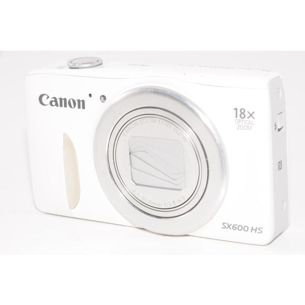 【中古】【外観特上級】Canon デジタルカメラ Power Shot SX600 HS ホワイト