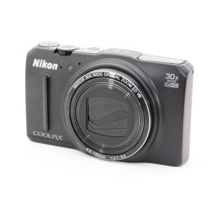 【中古】【外観特上級】Nikon デジタルカメラ S9700 光学30倍 1605万画素 プレシャスブラック S9700BK｜camelion-store