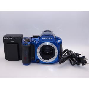 【中古】【外観並級】PENTAX デジタル一眼レフカメラ K-30 ボディ クリスタルブルー｜camelion-store