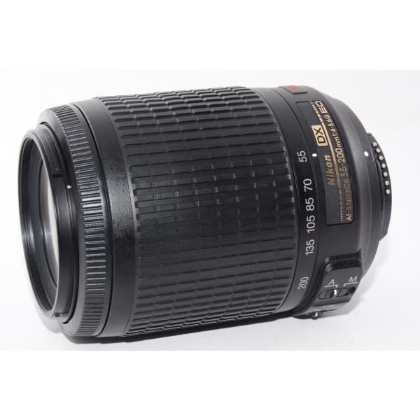 【中古】【外観並級】Nikon AF-S DX VR Zoom Nikkor 55-200mm f/...