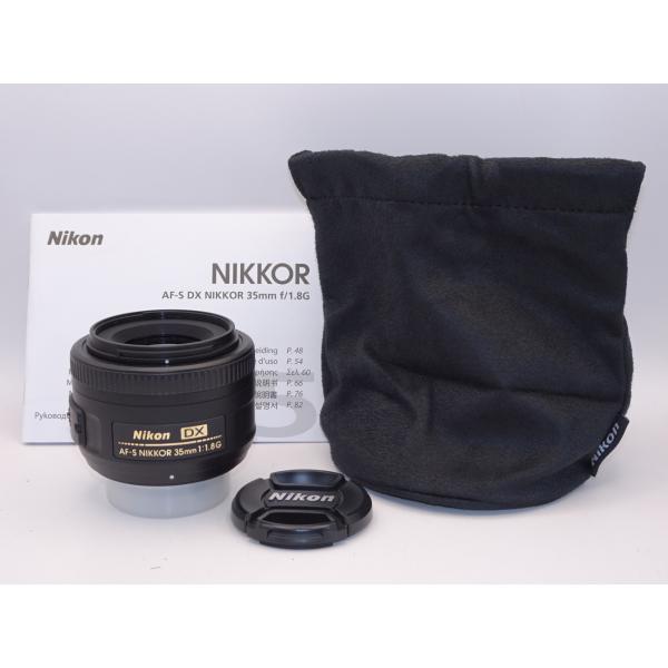 【中古】【外観特上級】Nikon 単焦点レンズ AF-S DX NIKKOR 35mm f/1.8G
