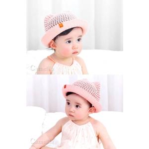 ベビー 帽子 麦わら帽子 赤ちゃん 日除け キ...の詳細画像5