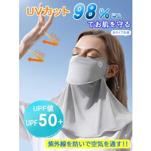 フェイスカバー フェイスマスク 冷感 夏 夏用...の詳細画像1